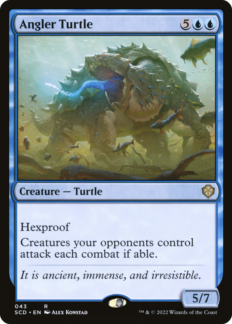 Angler Turtle [Starter Commander Decks] | Jomio and Rueliete's Cards and Comics