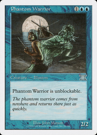 Phantom Warrior [Classic Sixth Edition] | Jomio and Rueliete's Cards and Comics