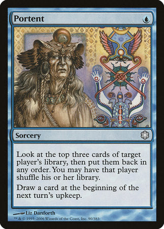 Portent [Coldsnap Theme Decks] | Jomio and Rueliete's Cards and Comics