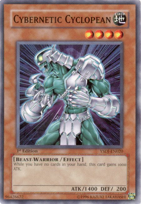 Cybernetic Cyclopean [YSDJ-EN020] Common | Jomio and Rueliete's Cards and Comics