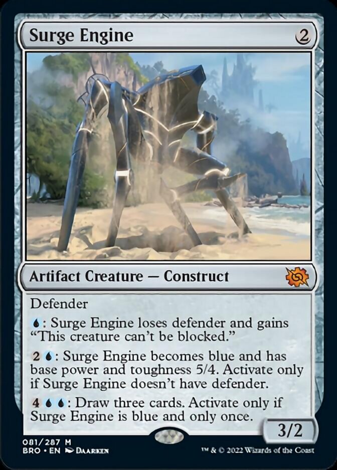 Surge Engine [The Brothers' War] | Jomio and Rueliete's Cards and Comics
