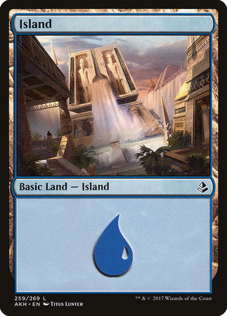 Island (259) [Amonkhet] | Jomio and Rueliete's Cards and Comics