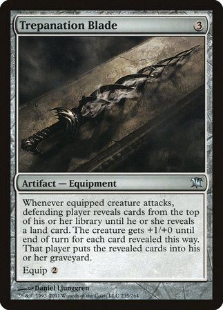 Trepanation Blade [Innistrad] | Jomio and Rueliete's Cards and Comics