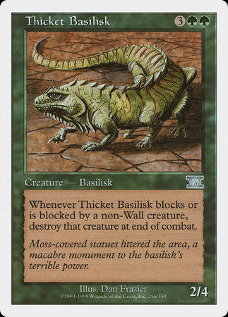 Thicket Basilisk [Classic Sixth Edition] | Jomio and Rueliete's Cards and Comics