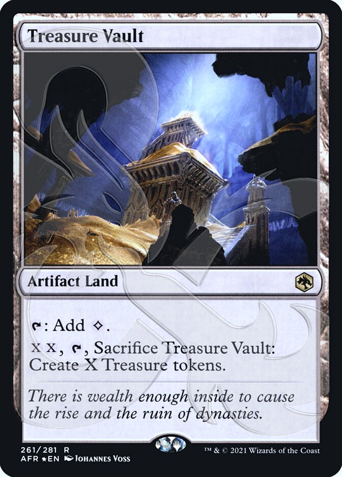 Treasure Vault (Ampersand Promo) [Dungeons & Dragons: Adventures in the Forgotten Realms Promos] | Jomio and Rueliete's Cards and Comics