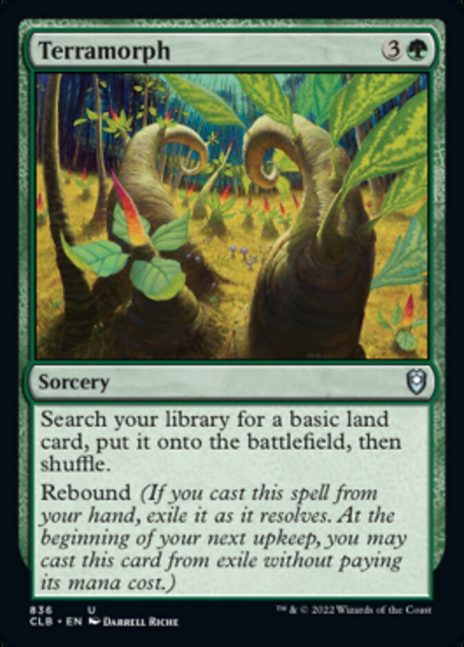 Terramorph [Commander Legends: Battle for Baldur's Gate] | Jomio and Rueliete's Cards and Comics