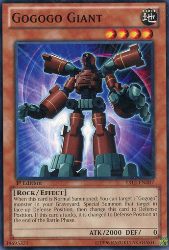 Gogogo Giant [YS12-EN007] Common | Jomio and Rueliete's Cards and Comics
