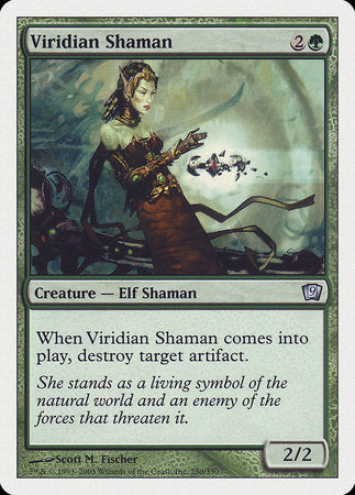 Viridian Shaman [Ninth Edition] | Jomio and Rueliete's Cards and Comics