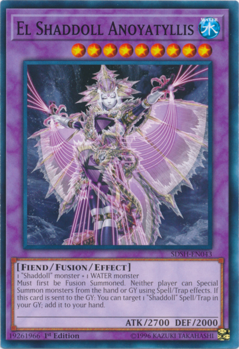 El Shaddoll Anoyatyllis [SDSH-EN043] Common | Jomio and Rueliete's Cards and Comics
