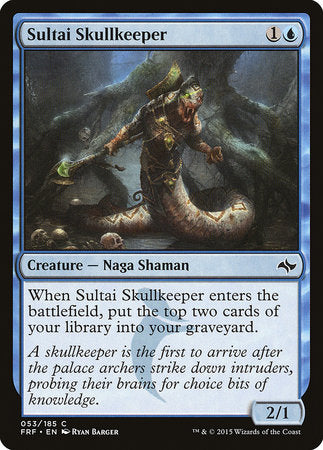 Sultai Skullkeeper [Fate Reforged] | Jomio and Rueliete's Cards and Comics