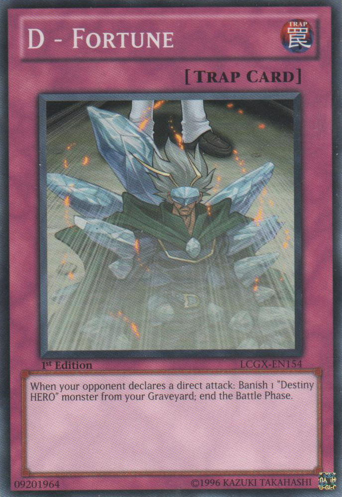D - Fortune [LCGX-EN154] Common | Jomio and Rueliete's Cards and Comics