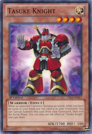 Tasuke Knight [YS13-EN017] Common | Jomio and Rueliete's Cards and Comics
