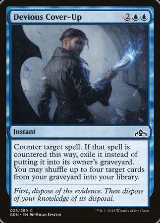 Devious Cover-Up [Guilds of Ravnica] | Jomio and Rueliete's Cards and Comics