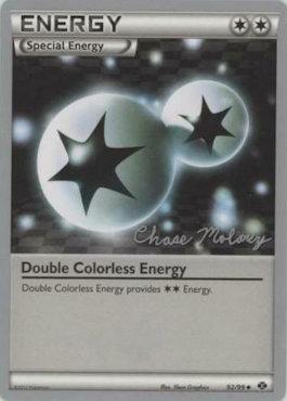 Double Colorless Energy (92/99) (Eeltwo - Chase Moloney) [World Championships 2012] | Jomio and Rueliete's Cards and Comics