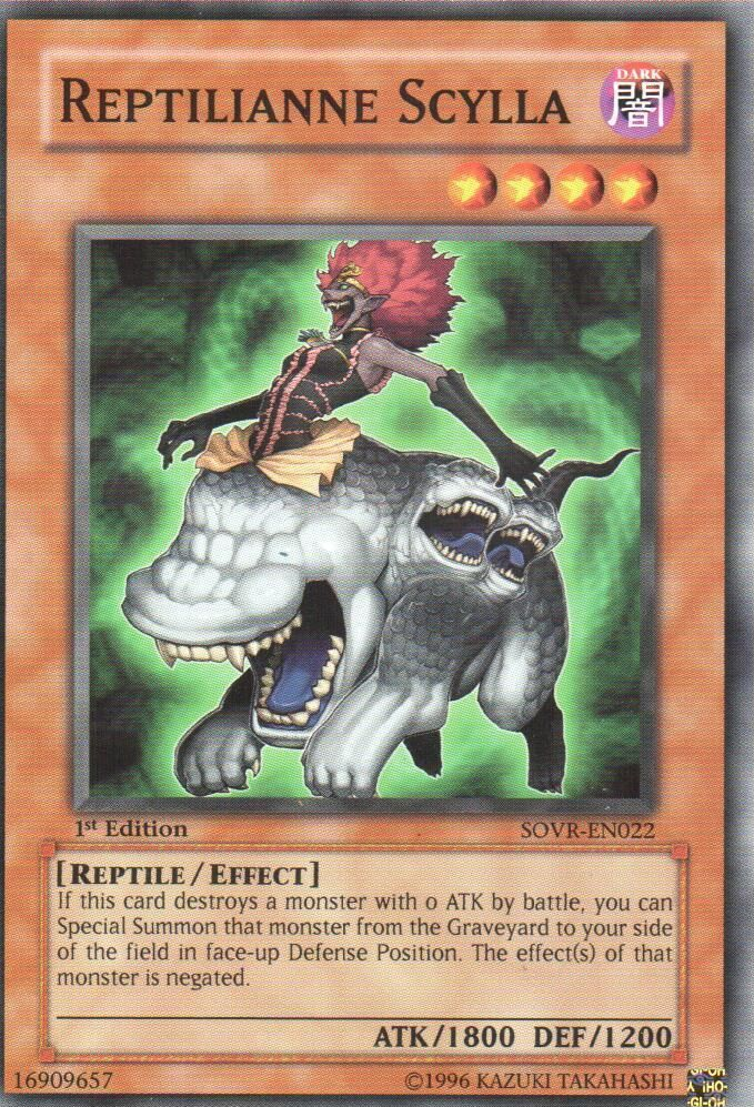 Reptilianne Scylla [SOVR-EN022] Common | Jomio and Rueliete's Cards and Comics
