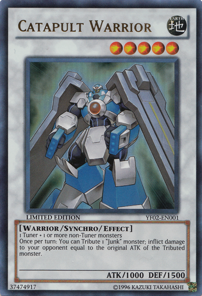 Catapult Warrior [YF02-EN001] Ultra Rare | Jomio and Rueliete's Cards and Comics