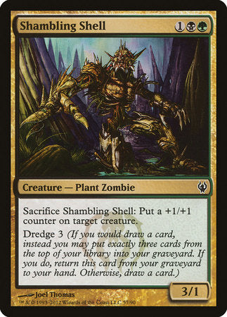 Shambling Shell [Duel Decks: Izzet vs. Golgari] | Jomio and Rueliete's Cards and Comics