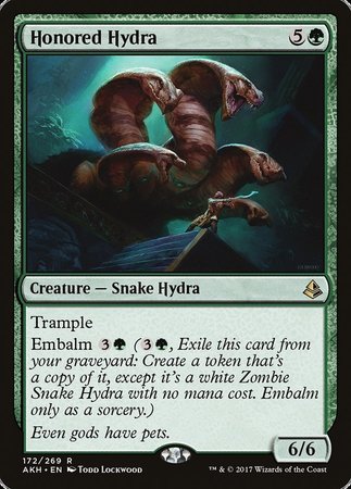 Honored Hydra [Amonkhet] | Jomio and Rueliete's Cards and Comics