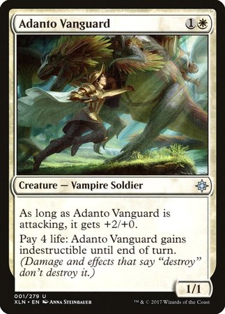 Adanto Vanguard [Ixalan] | Jomio and Rueliete's Cards and Comics