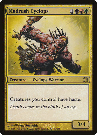 Madrush Cyclops [Alara Reborn] | Jomio and Rueliete's Cards and Comics