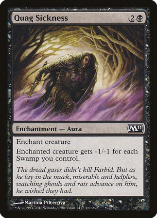 Quag Sickness [Magic 2011] | Jomio and Rueliete's Cards and Comics