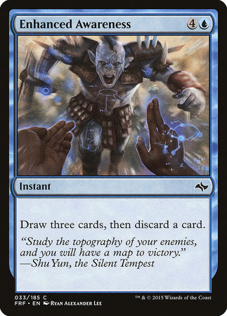Enhanced Awareness [Fate Reforged] | Jomio and Rueliete's Cards and Comics