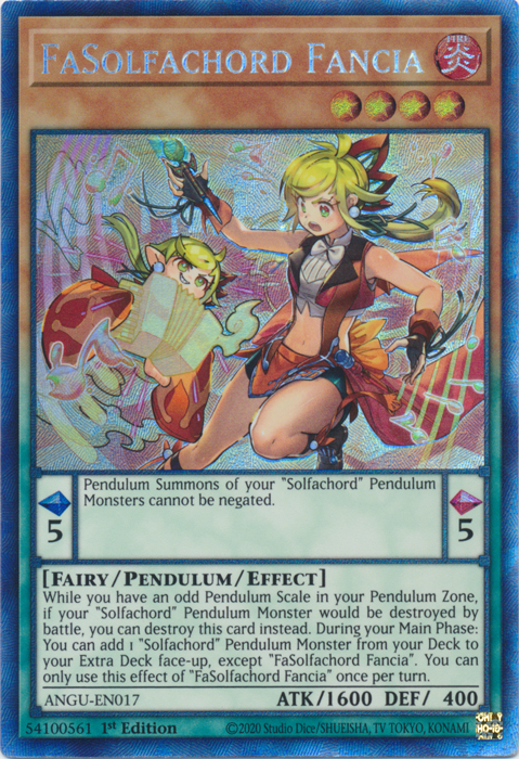 FaSolfachord Fancia (Collector's Rare) [ANGU-EN017] Collector's Rare | Jomio and Rueliete's Cards and Comics