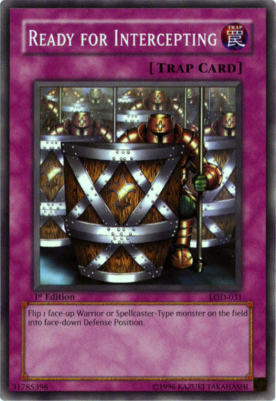 Ready for Intercepting [LOD-031] Common | Jomio and Rueliete's Cards and Comics