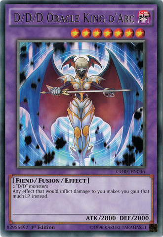 D/D/D Oracle King d'Arc [CORE-EN046] Rare | Jomio and Rueliete's Cards and Comics