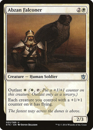 Abzan Falconer [Khans of Tarkir] | Jomio and Rueliete's Cards and Comics