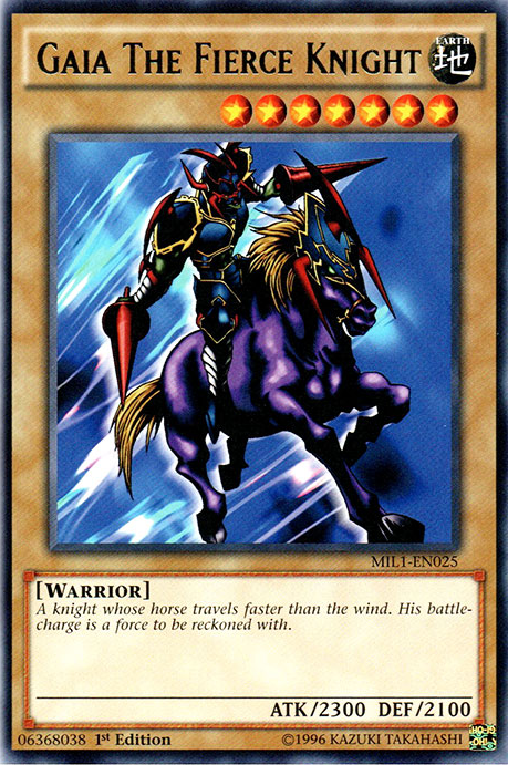 Gaia The Fierce Knight [MIL1-EN025] Rare | Jomio and Rueliete's Cards and Comics