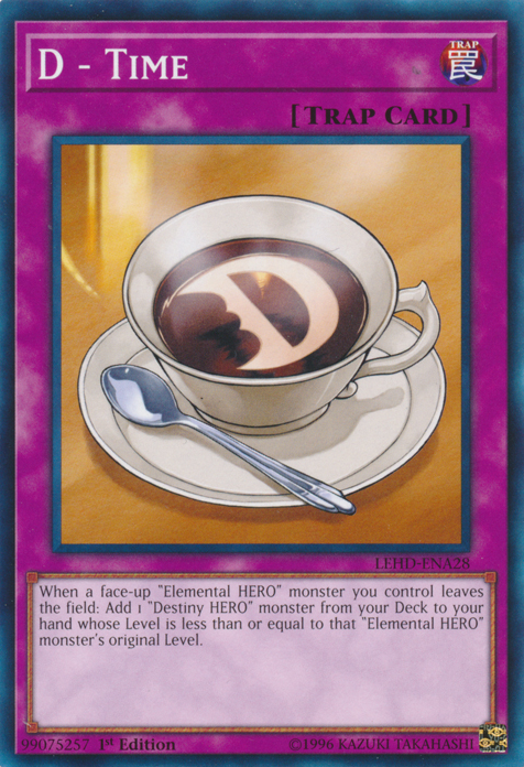 D - Time [LEHD-ENA28] Common | Jomio and Rueliete's Cards and Comics