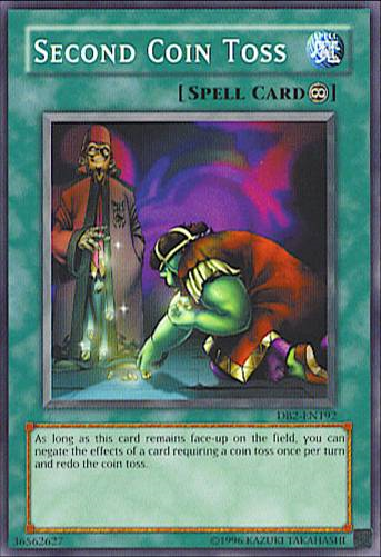 Second Coin Toss [DB2-EN192] Common | Jomio and Rueliete's Cards and Comics