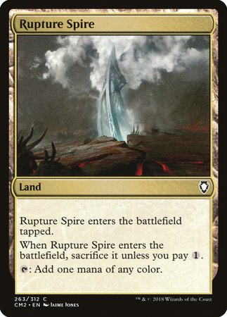 Rupture Spire [Commander Anthology Volume II] | Jomio and Rueliete's Cards and Comics