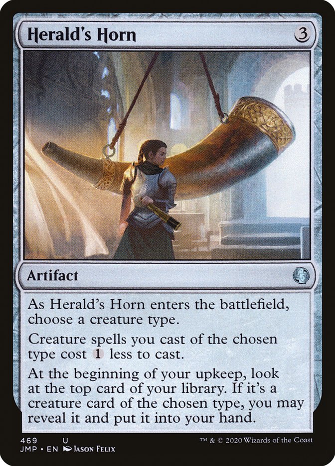 Herald's Horn [Jumpstart] | Jomio and Rueliete's Cards and Comics