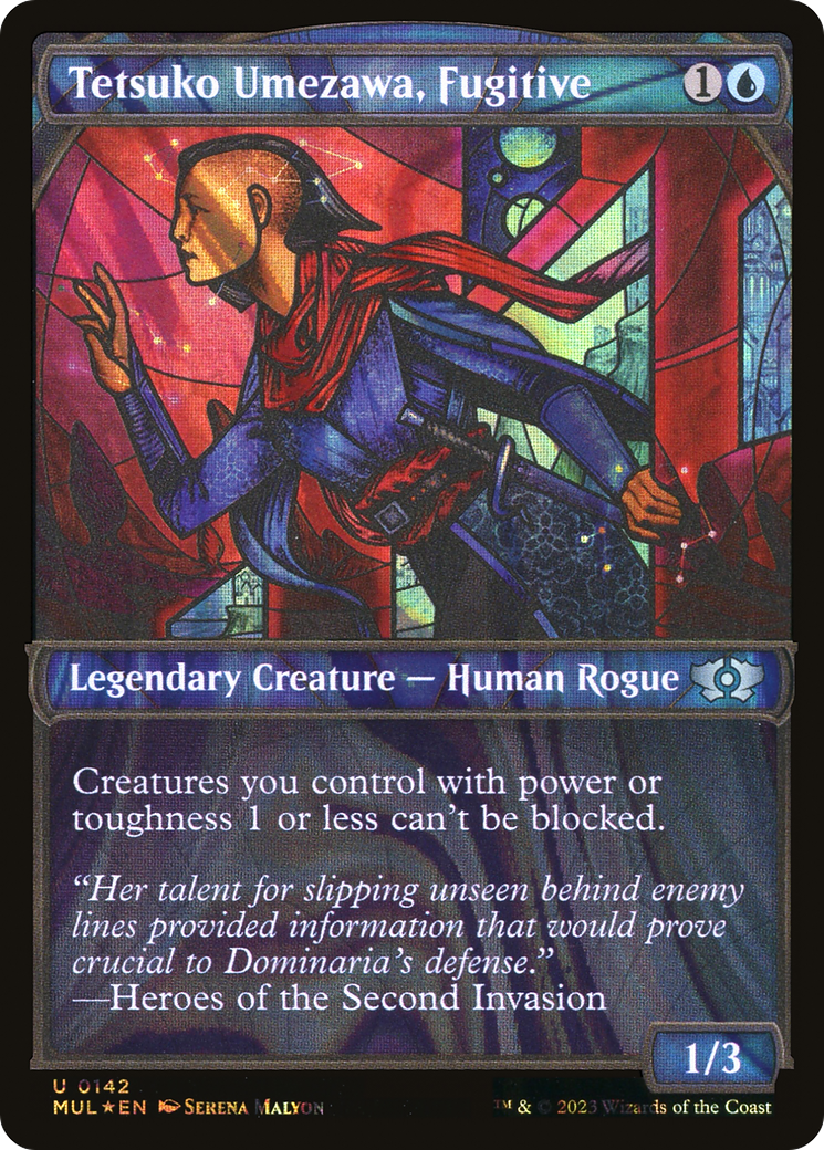 Tetsuko Umezawa, Fugitive (Halo Foil) [Multiverse Legends] | Jomio and Rueliete's Cards and Comics
