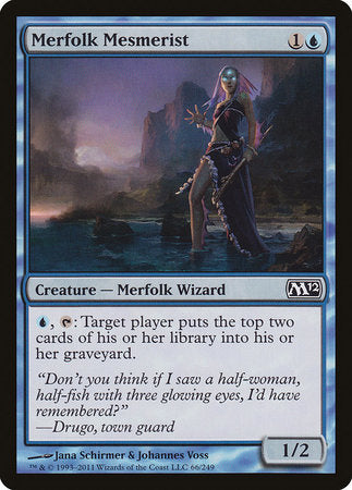 Merfolk Mesmerist [Magic 2012] | Jomio and Rueliete's Cards and Comics