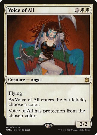 Voice of All [Commander Anthology] | Jomio and Rueliete's Cards and Comics