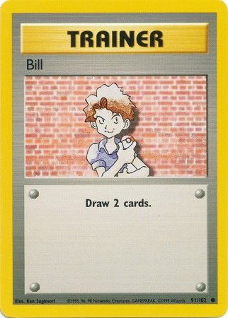 Bill (91/102) [Base Set Unlimited] | Jomio and Rueliete's Cards and Comics