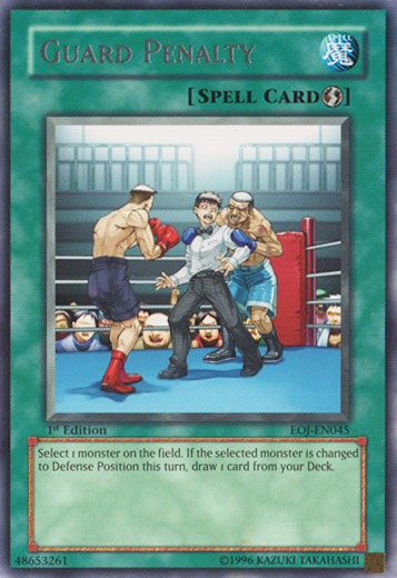 Guard Penalty [EOJ-EN045] Rare | Jomio and Rueliete's Cards and Comics