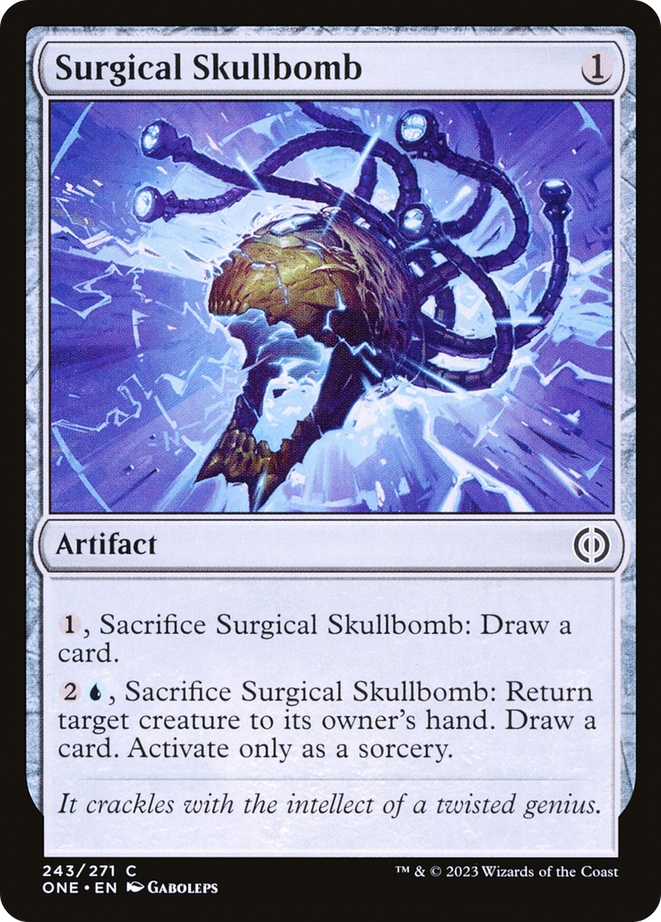 Surgical Skullbomb [Phyrexia: All Will Be One] | Jomio and Rueliete's Cards and Comics