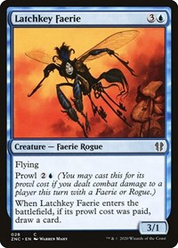 Latchkey Faerie [Zendikar Rising Commander] | Jomio and Rueliete's Cards and Comics