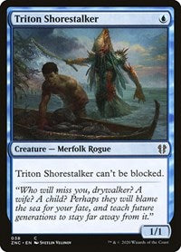 Triton Shorestalker [Zendikar Rising Commander] | Jomio and Rueliete's Cards and Comics