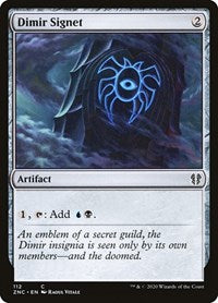 Dimir Signet [Zendikar Rising Commander] | Jomio and Rueliete's Cards and Comics