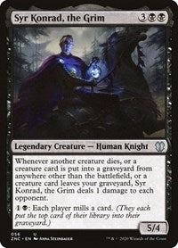 Syr Konrad, the Grim [Zendikar Rising Commander] | Jomio and Rueliete's Cards and Comics