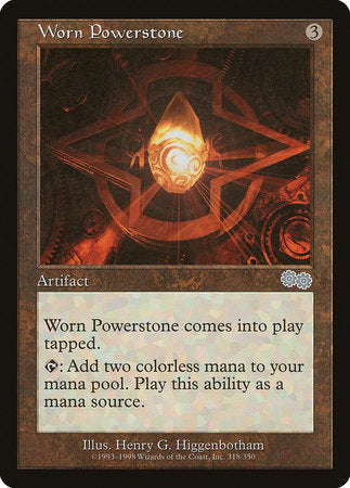 Worn Powerstone [Urza's Saga] | Jomio and Rueliete's Cards and Comics