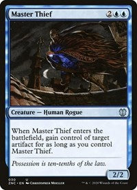Master Thief [Zendikar Rising Commander] | Jomio and Rueliete's Cards and Comics