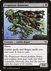 Frogtosser Banneret [Zendikar Rising Commander] | Jomio and Rueliete's Cards and Comics