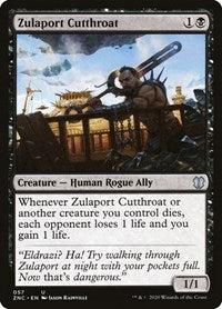 Zulaport Cutthroat [Zendikar Rising Commander] | Jomio and Rueliete's Cards and Comics