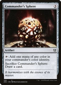 Commander's Sphere [Zendikar Rising Commander] | Jomio and Rueliete's Cards and Comics